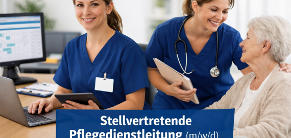 Bild zu Stellvertretende Pflegedienstleitung (m/w/d)